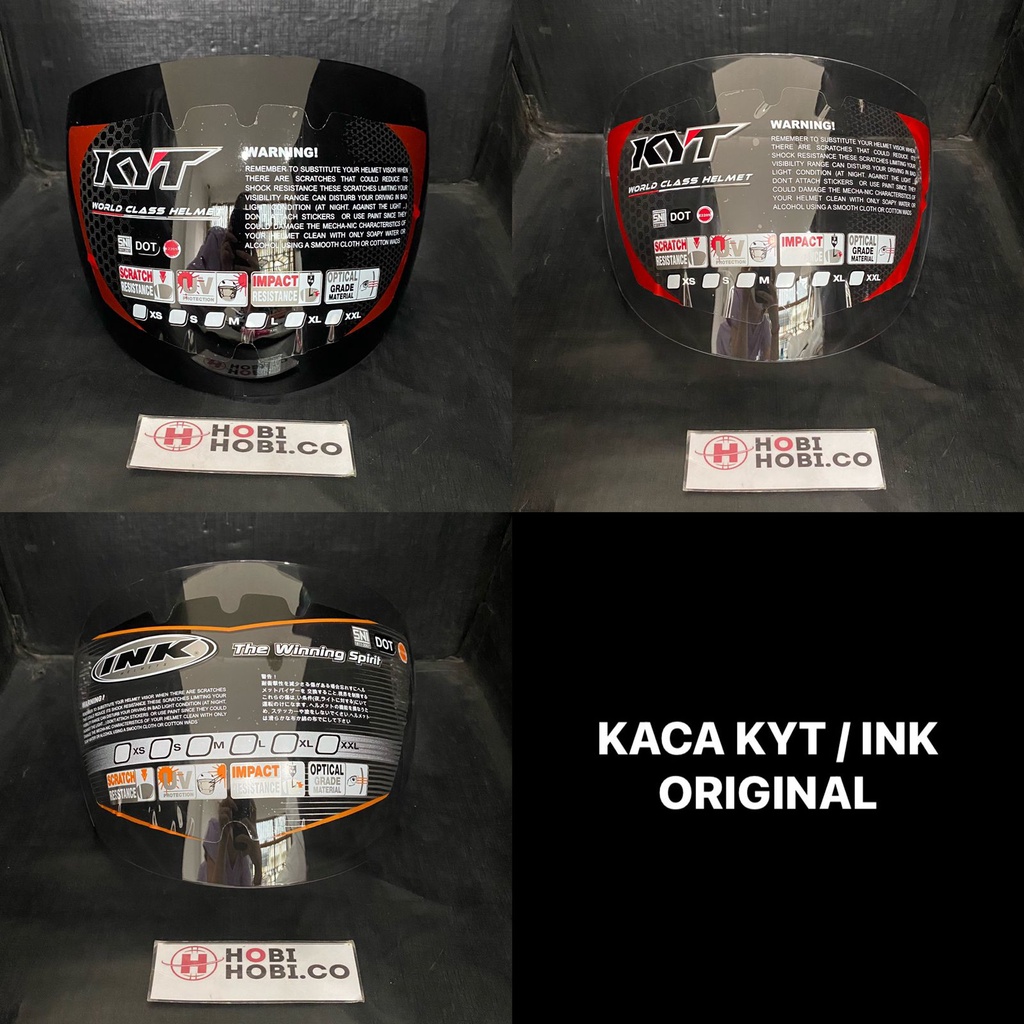 Jual KACA HELM KYT DJ MARU ORIGINAL VISOR HELM DJMARU ORIGINAL 100