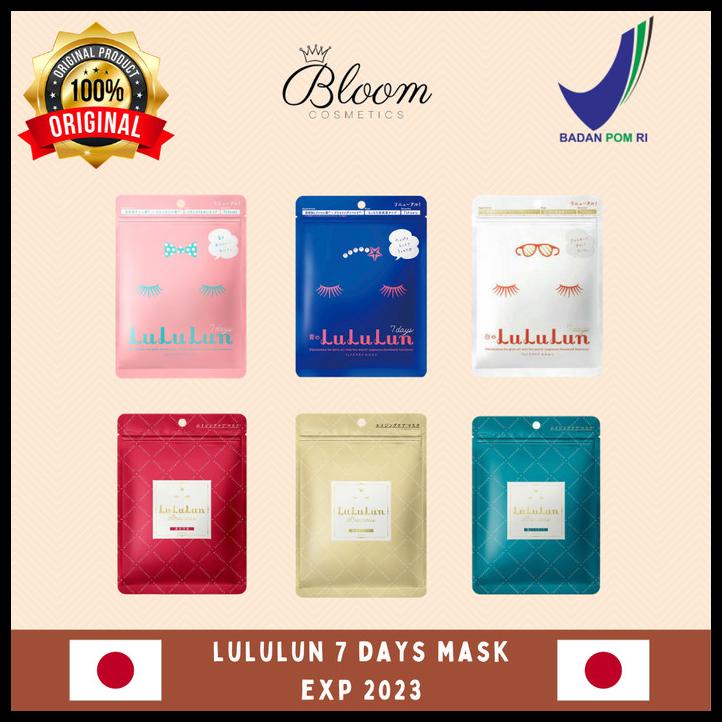Jual Lululun Face Mask Original Japan Shopee Indonesia