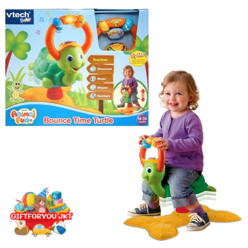 Bouncing best sale turtle toy