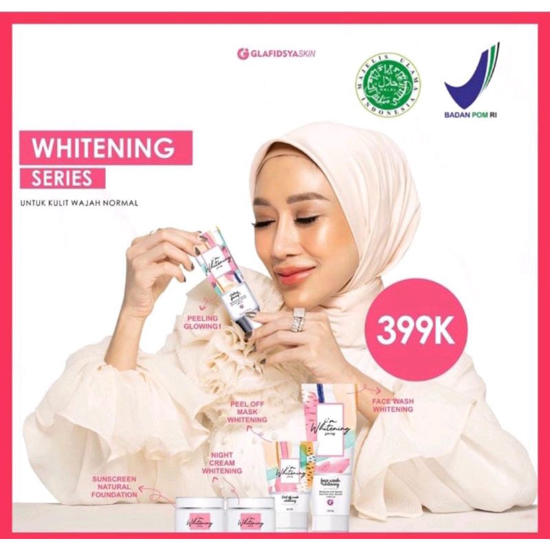 Jual ECER | GLAFIDSYA SKIN | series whitening dokter reza gladys ...