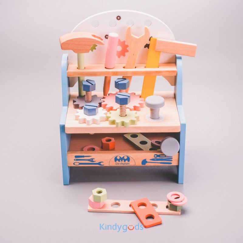 Jual WOODEN MINI TOOL BENCH | Shopee Indonesia