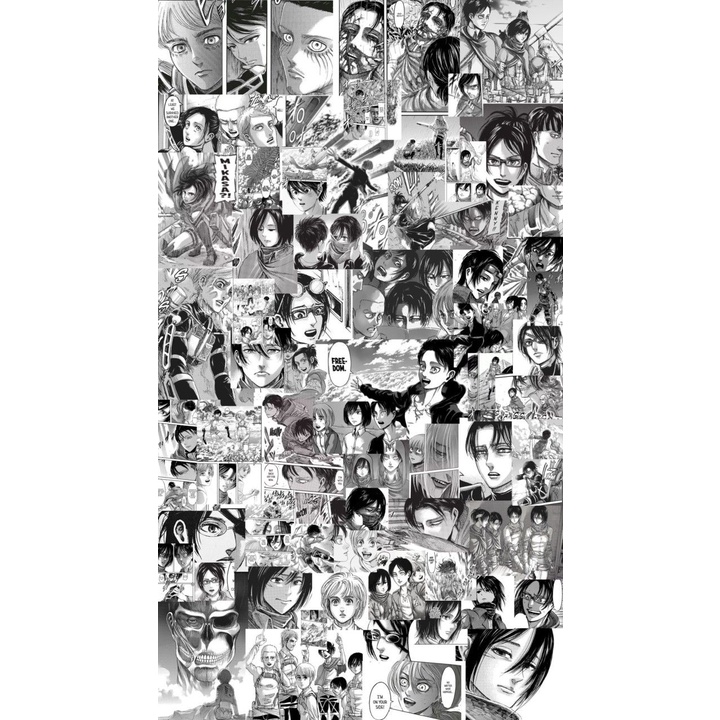 Jual Harga Per Lembar Poster Manga Anime Panel Wallpaper Edition Wall