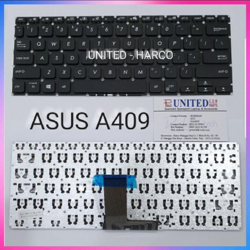 Jual Keyboard Asus Vivobook 14 A409 A412 X409 X409f A420 M409 Shopee Indonesia 2173