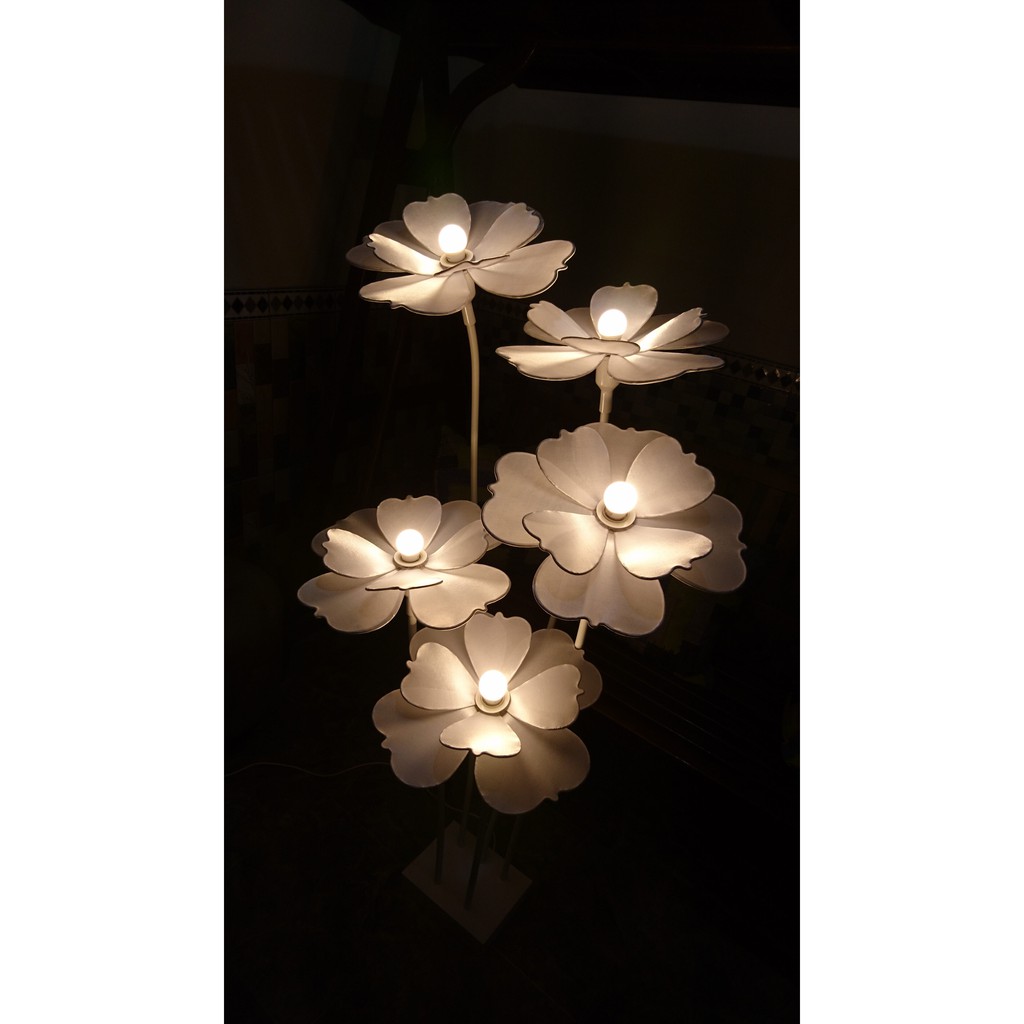 Jual LAMPU DEKORASI TERATAI FULLSET/LAMPU PELAMINAN/LAMPU DEKORASI