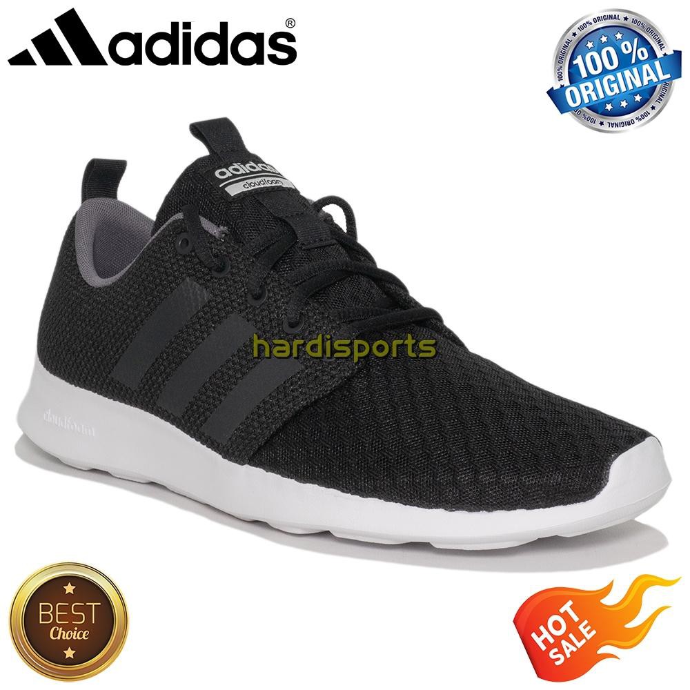 Jual Sepatu Running Pria Adidas CF Swift Racer DB0679 Black ORIGINAL Shopee Indonesia