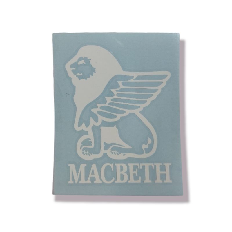 Jual Cutting sticker stiker motor mobil macbeth griffin vinyl | Shopee ...