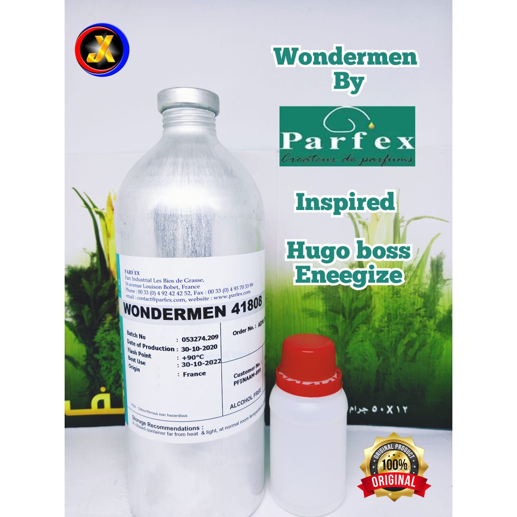 Jual Wondermen By Parfex Inspired Hugo Boss Energize Bibit Murni Ml