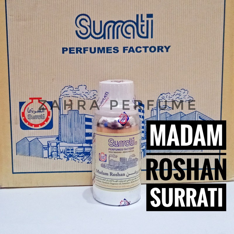 Jual PARFUM ARAB SURRATI MADAM ROSHAN ORIGINAL 100gr | Shopee Indonesia