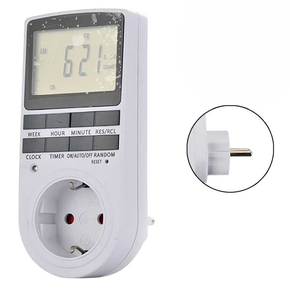 Jual Taffware Stop Kontak Digital Timer Switch Programmable Timing ...