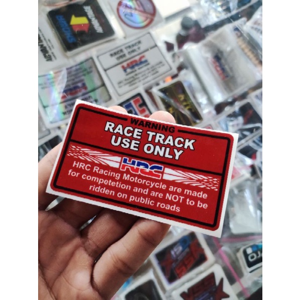 Jual Stiker Warning Hugger airblade HRC MOLY | Shopee Indonesia