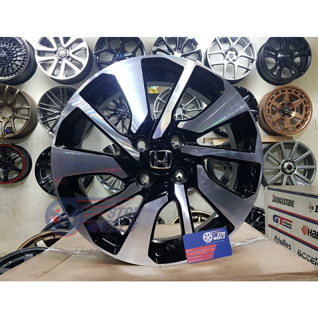 Jual Velg Mobil Honda Brio R15 x7 4x100 +45 | Shopee Indonesia
