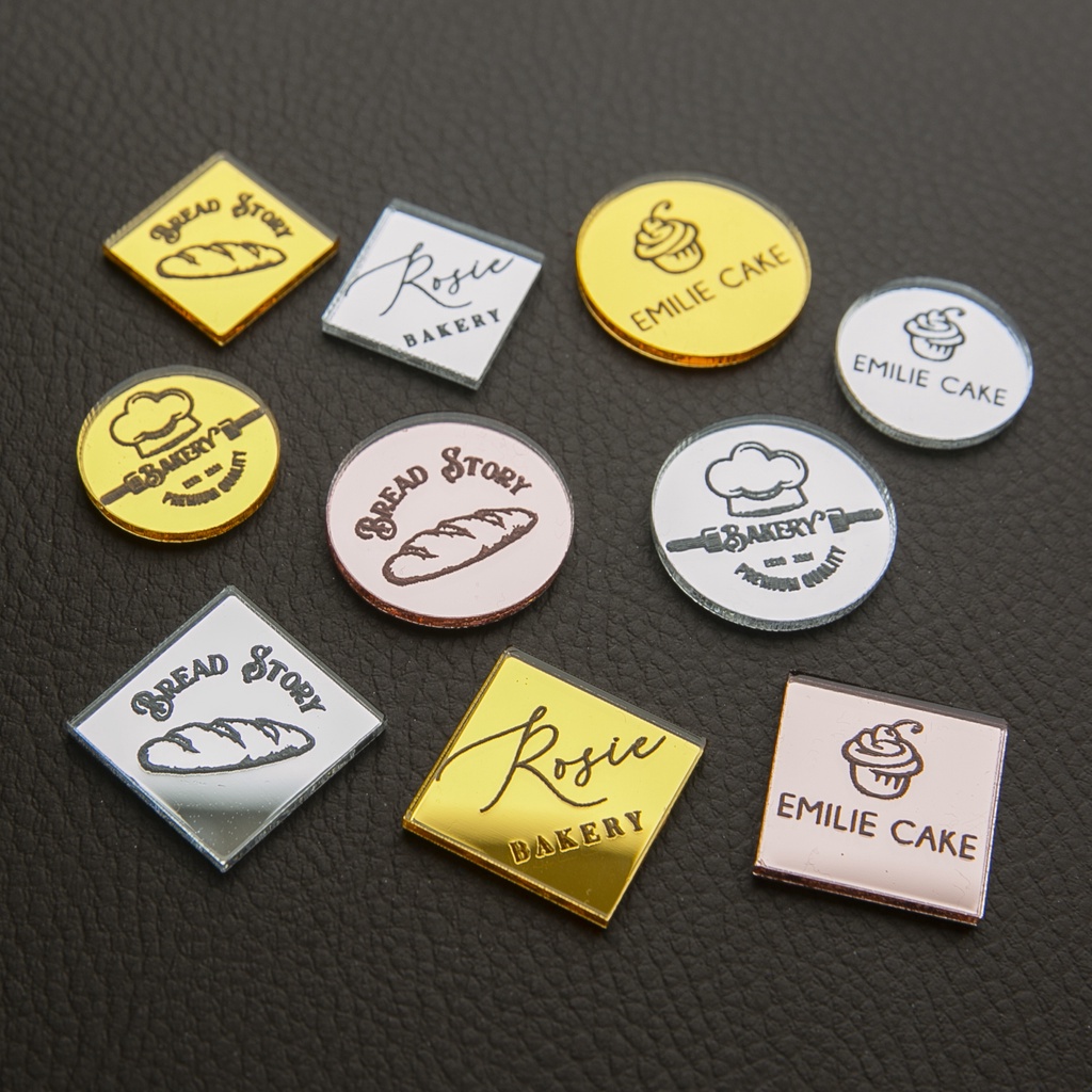 Jual tag cake logo kue pastry roti bakery patisserie bake cakery ...