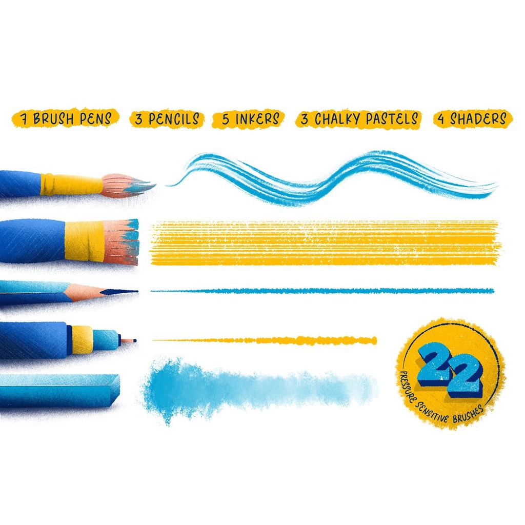 Jual Procreate Brush - The Kick Off Lettering Guide, Workbook ...