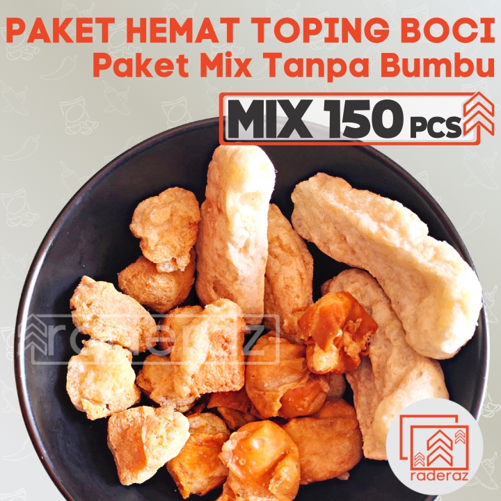 Jual Paket Mix 150pcs Cuanki Lidah Siomay Dan Tahu Untuk Toping Baso