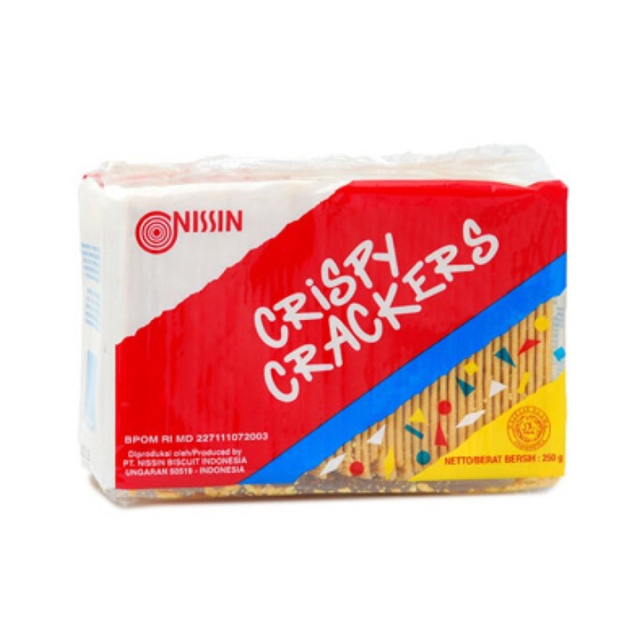 Jual Nissin Crispy Crackers 250 Gr Shopee Indonesia