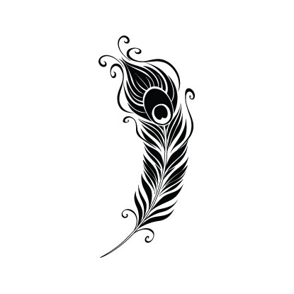 Jual POTATOO GLADYS FEATHER Temporary Tatto Sticker | Shopee Indonesia