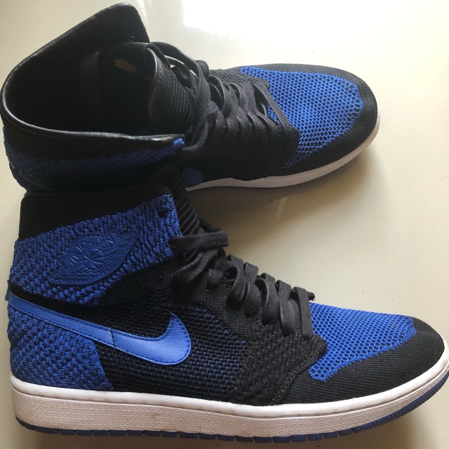 jordan 1 flyknit royal blue
