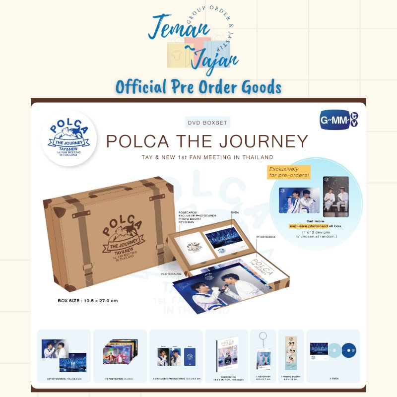 taynew POLCA THE JOURNEY DVD BOX SET-