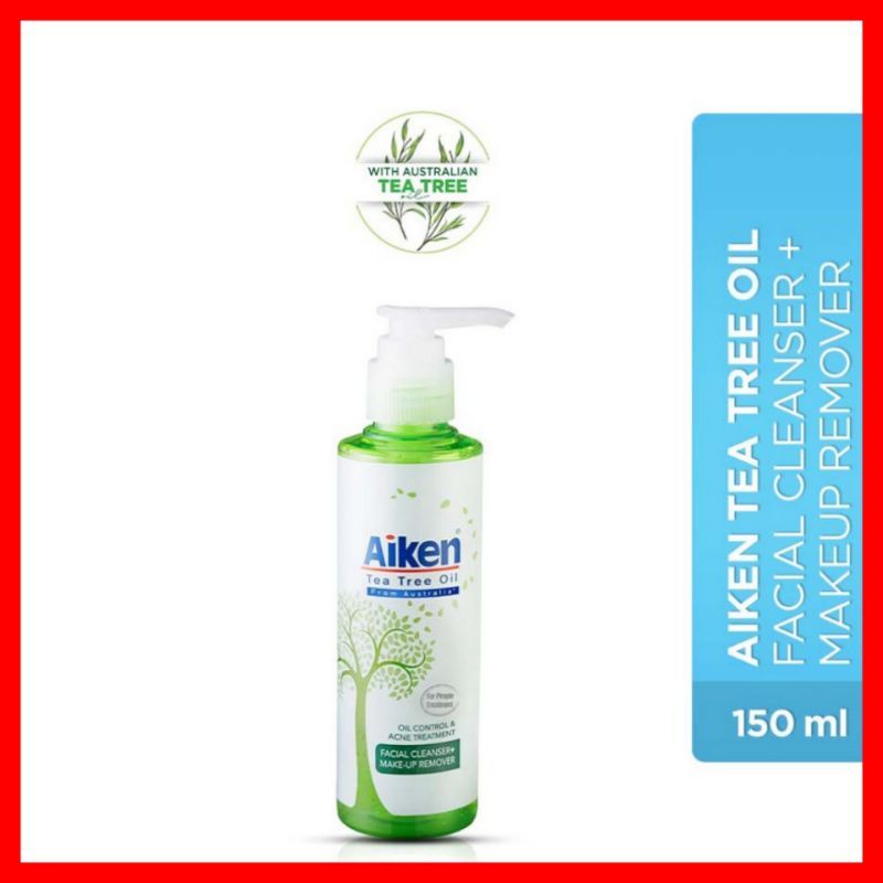 Jual Aiken tea tree oil Facial cleanser 150ml Shopee Indonesia
