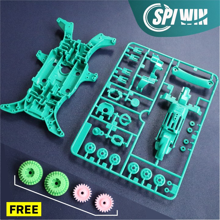 Jual CHASIS RANGKA TAMIYA REP MA MERAH SET RANGKA DINAMO TENGAH ...