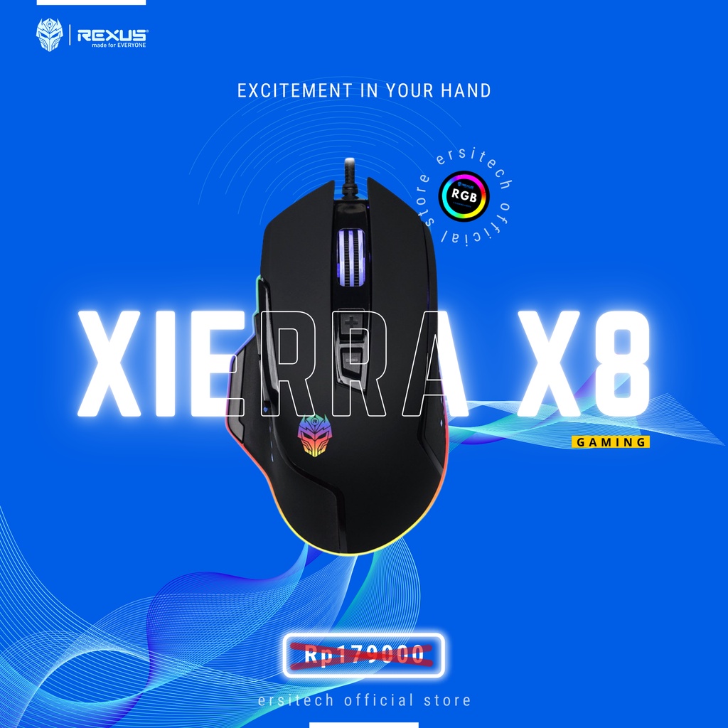 Jual rexus xierra x8 Harga Terbaik & Termurah Juli 2026 | Shopee Indonesia
