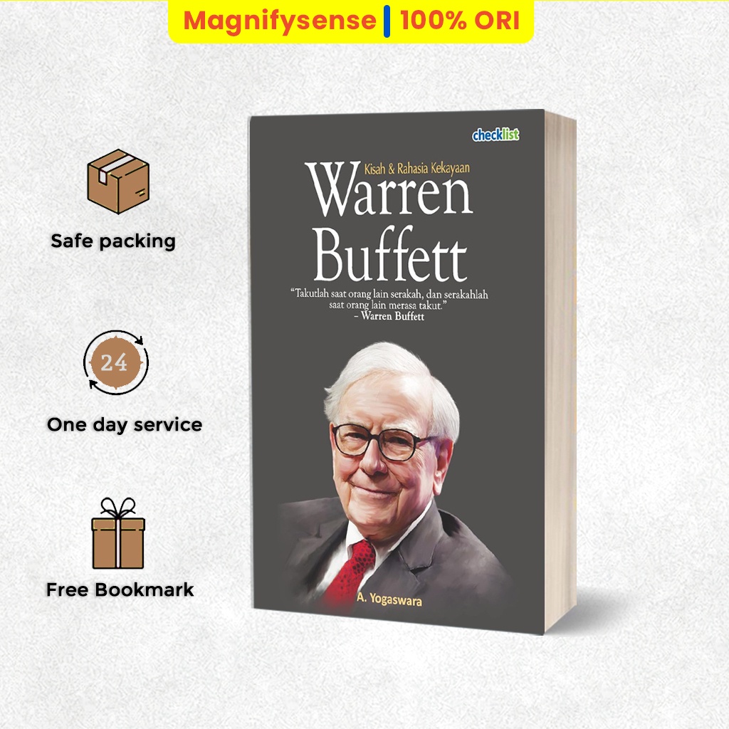 Jual WARREN BUFFETT : Kisah Dan Rahasia Kekayaan | Shopee Indonesia