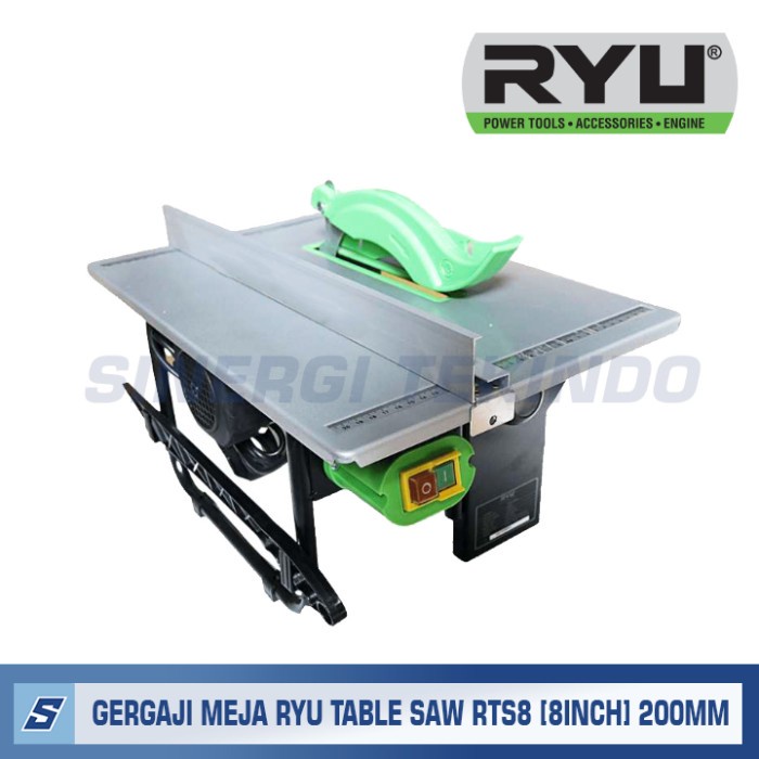 Jual Mesin Gergaji Meja Potong Kayu - RYU RTS8 Table Saw RTS 8 [8 Inch ...