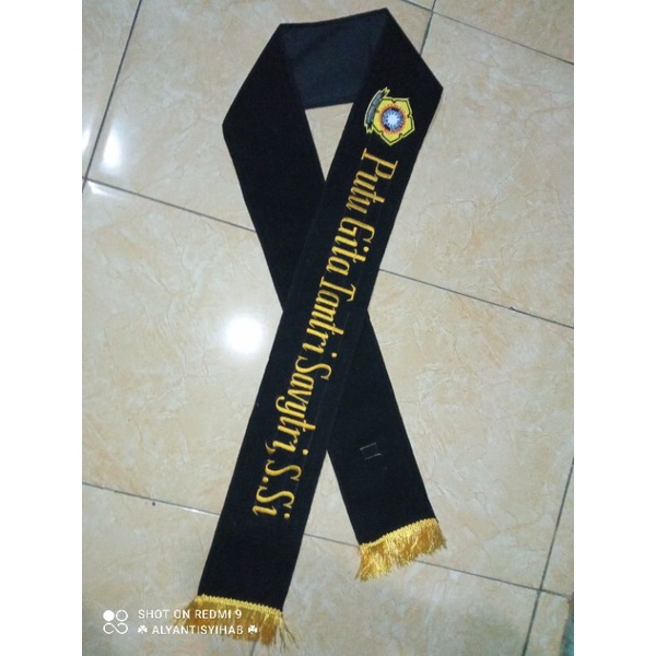 Jual selempang wisuda rumbai + logo | Shopee Indonesia