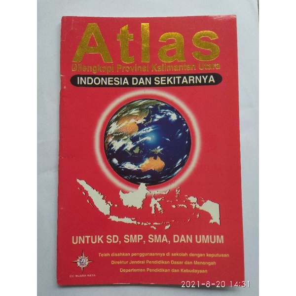 Jual Buku ATLAS INDONESIA | Shopee Indonesia