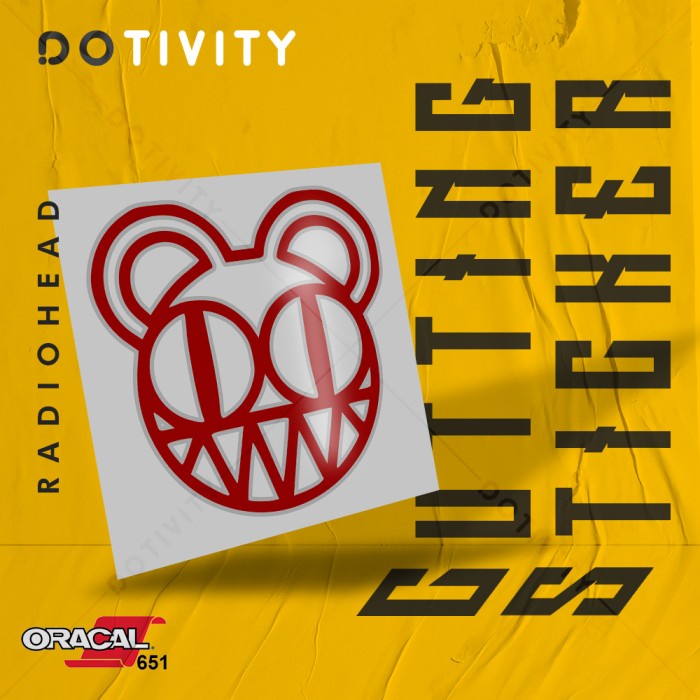 Jual Cutting Sticker RADIOHEAD V2 | Shopee Indonesia