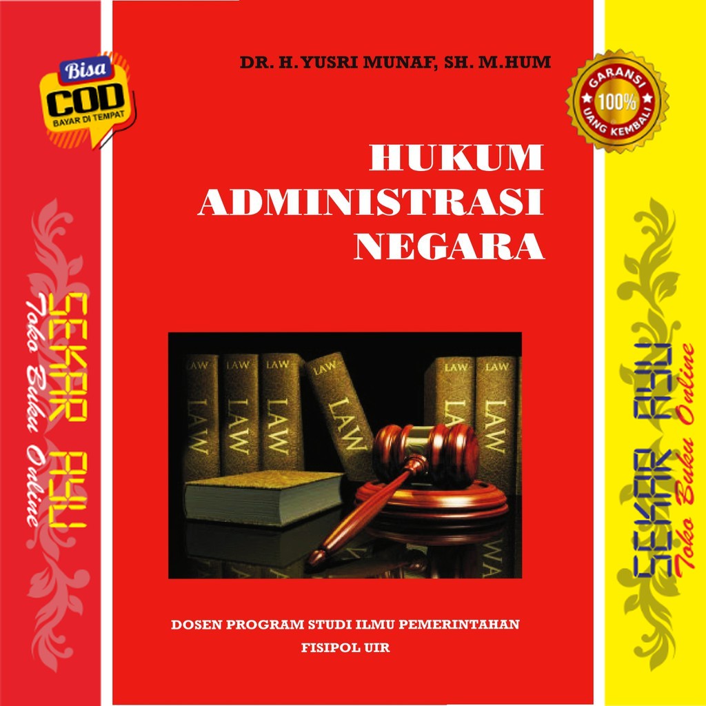 Jual Buku Hukum Administrasi Negara Dr H Yusri Munaf SH MHum | Shopee ...