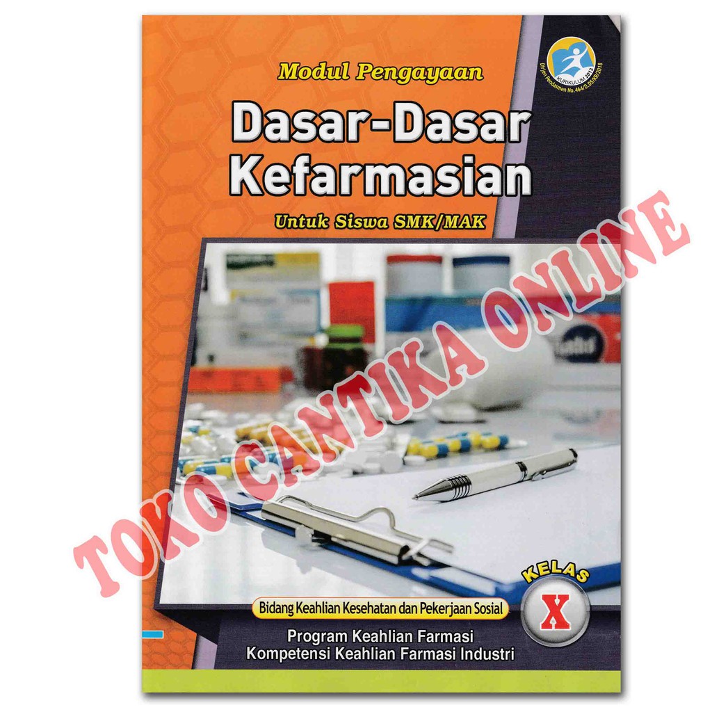 Jual Buku LKS Dasar Dasar Kefarmasian Kelas 10 SMK / MAK - Kurikulum ...