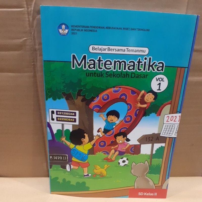 Jual Buku paket matematika kelas 2 vol1 sd kurikulum merdeka 2021 ...