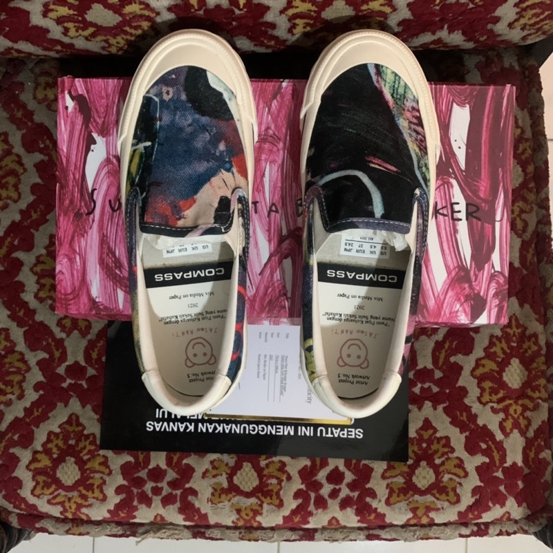 Jual [ORIGINAL] SEPATU COMPASS X JASON RANTI ART 5 SIZE 37 | Shopee ...