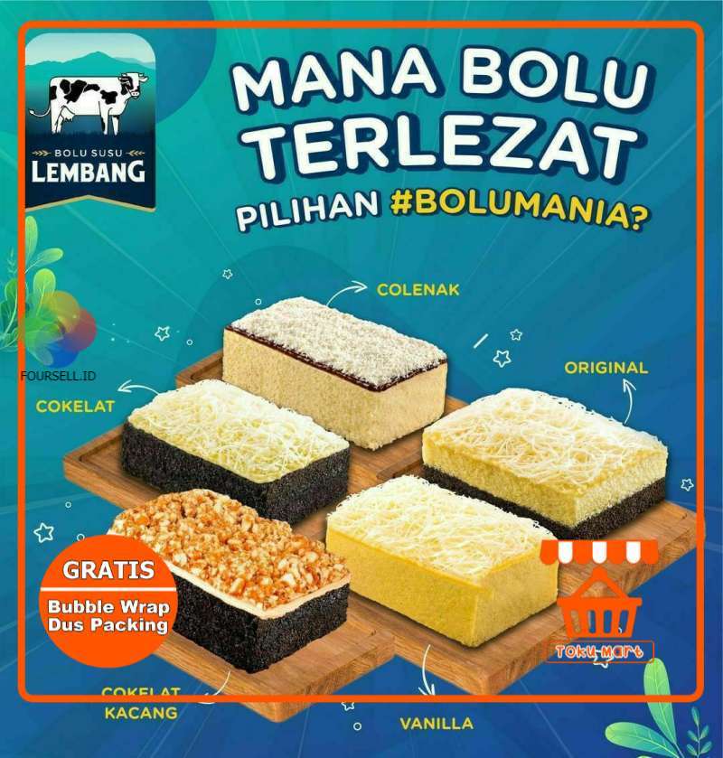 Jual BSL Bolu Susu Lembang (PACKING AMAN) - Oleh-oleh Kekinian Asli