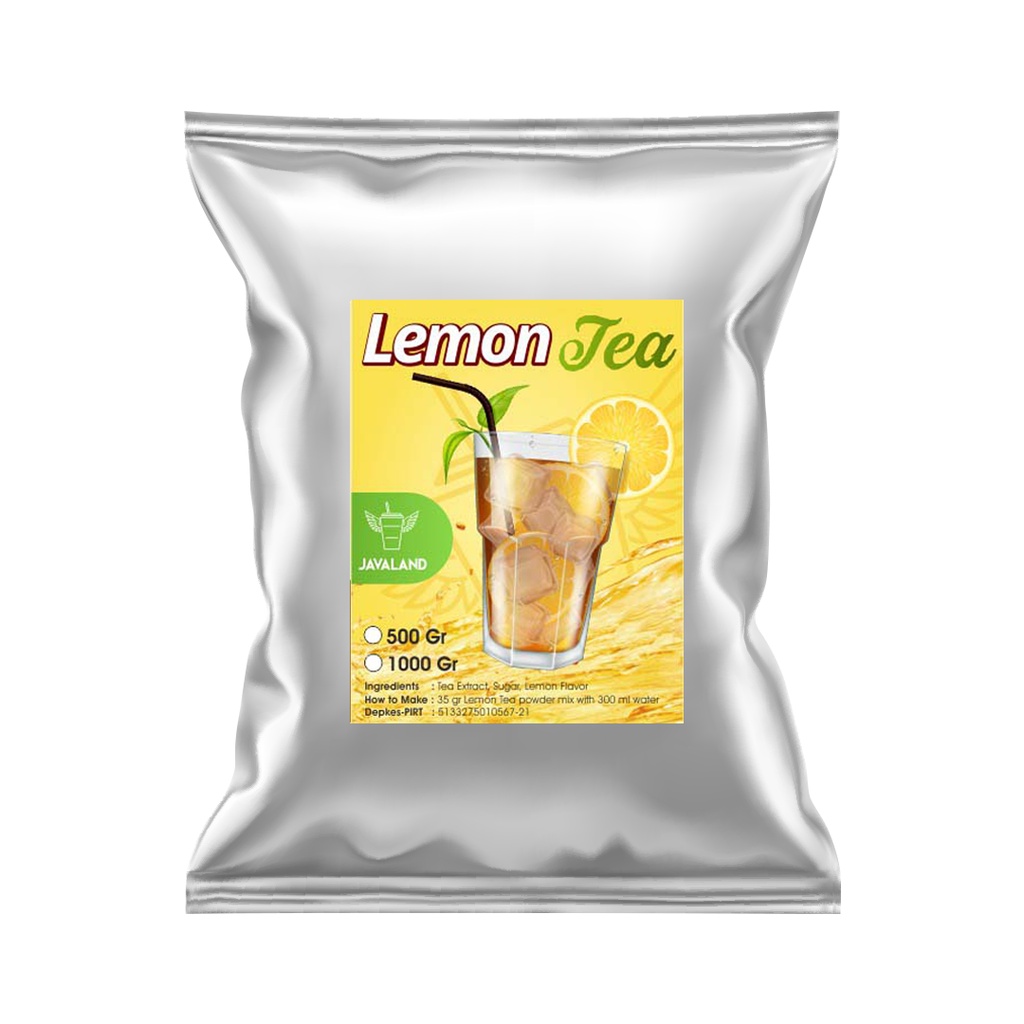 Jual Javaland Bubuk Minuman Rasa Lemon Tea / Teh Lemon 1Kg - Regular ...