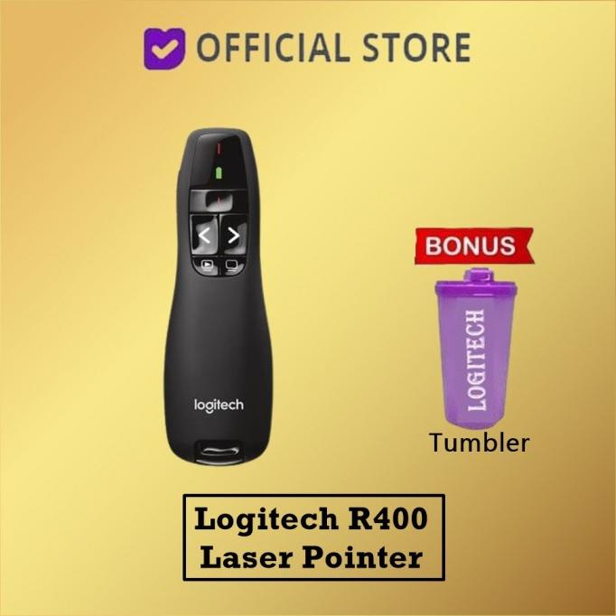 Jual LOGITECH R400 - Logitech Presenter , Wireless Presenter, Laser ...