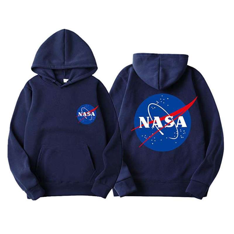 Jual Jaket NASA Sweater Hoodie NASA H M Original Bahan Tebal Dan Termurah Shopee Indonesia