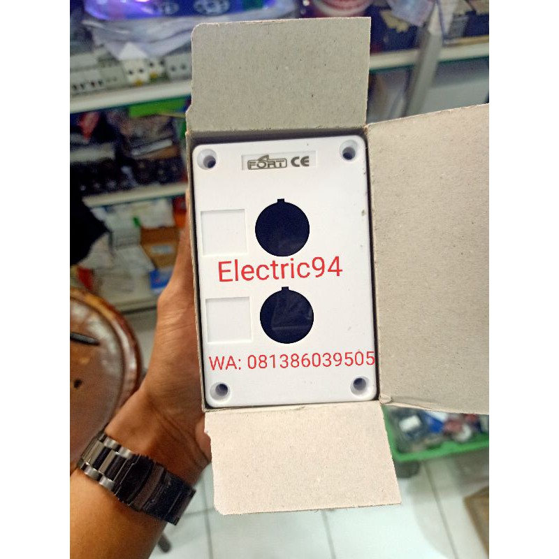 Jual box push button BX2-22 - Putih / kuning | Shopee Indonesia