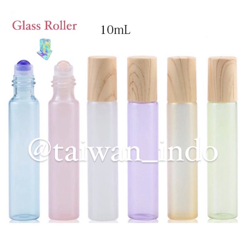 Jual Botol Kaca Roll On 10ml Pastel Tutup Bambu Wood Bamboo Bottle Roller Shopee Indonesia 8069