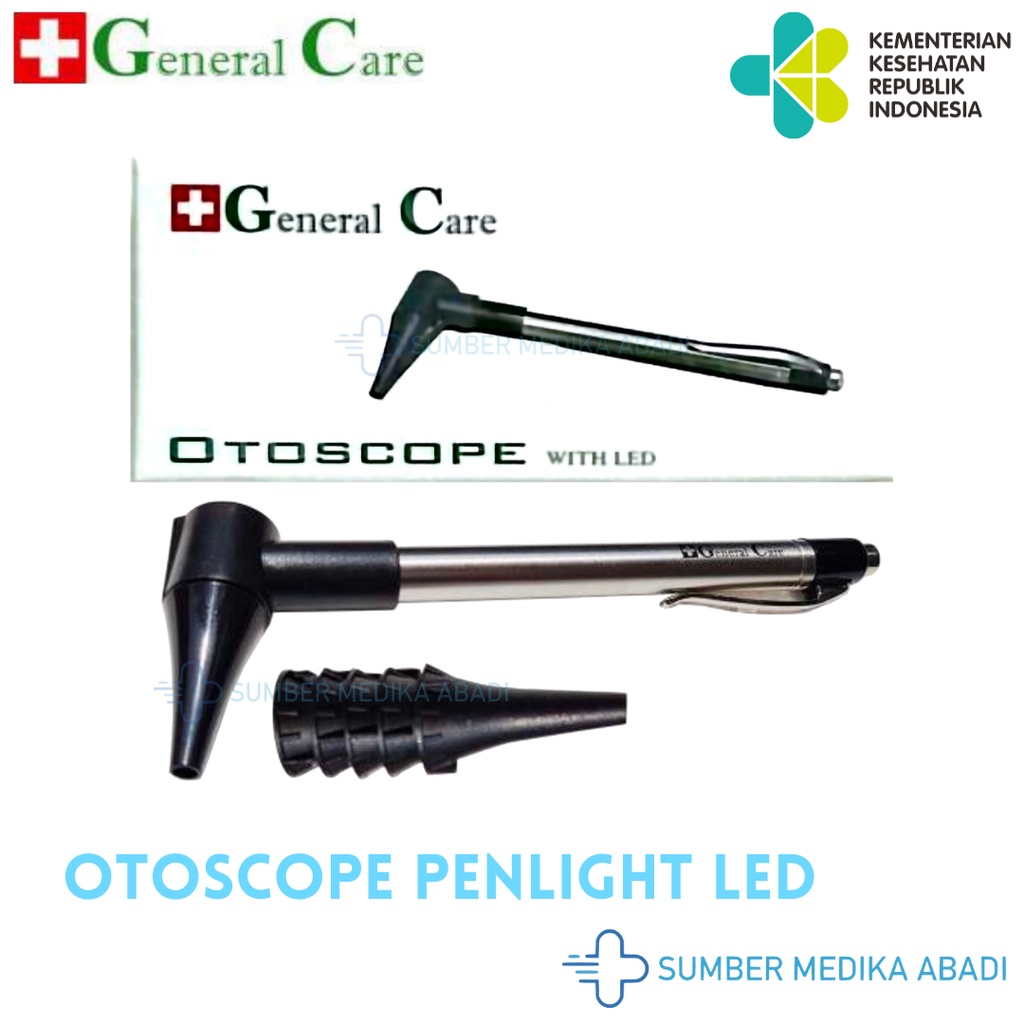 Jual Otoscope Otoskop Penlight Led Alat Periksa Tht General Care