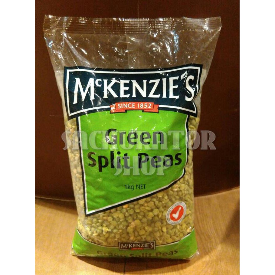 Jual Mckenzie Mckenzies Mckenzie S Green Split Peas 1 Kg Shopee Indonesia