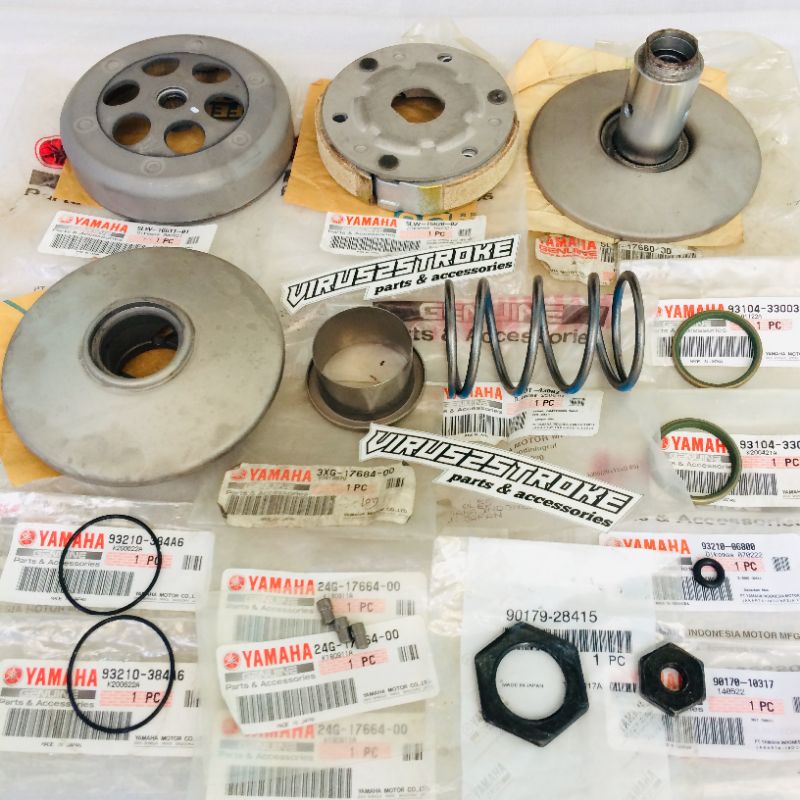 Jual Puli Belakang Set / Clutch Housing Comp + Pulley Sliding Sheave ...