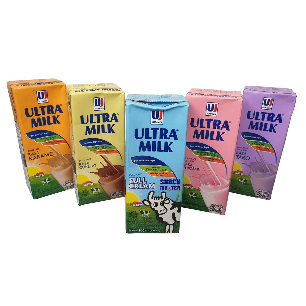 Jual Susu Uht Ultra Milk Netto 200 Ml Shopee Indonesia 5423