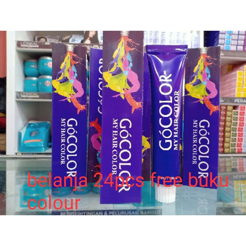 Jual GO COLOR MY HAIR COLOR UKURAN 100ML | Shopee Indonesia