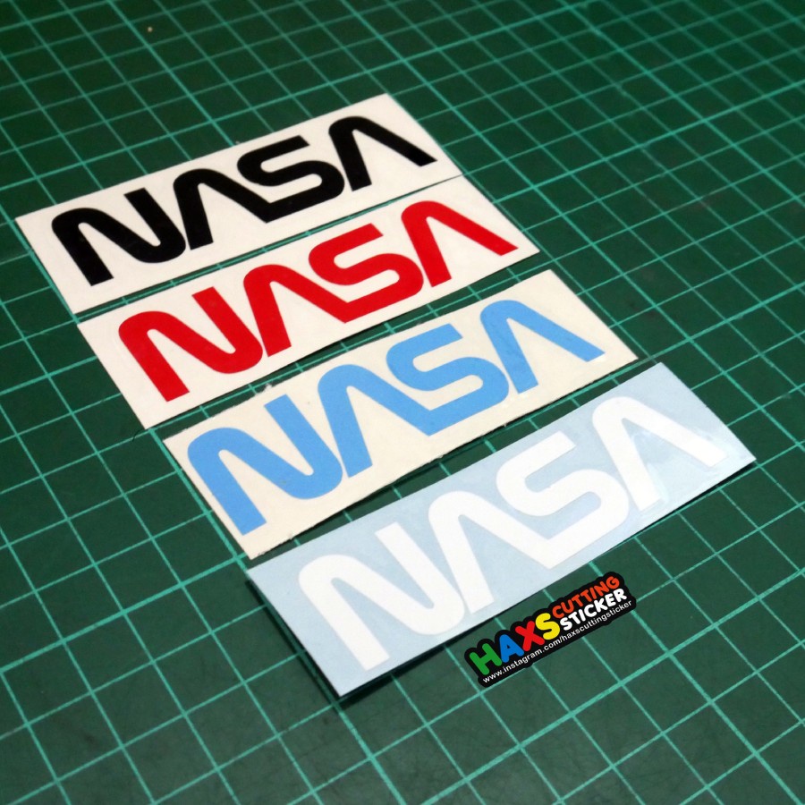 Jual Stiker Sticker Logo Nasa Shopee Indonesia