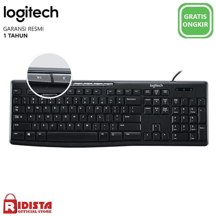 Jual Logitech Keyboard USB K200 L087 | Shopee Indonesia