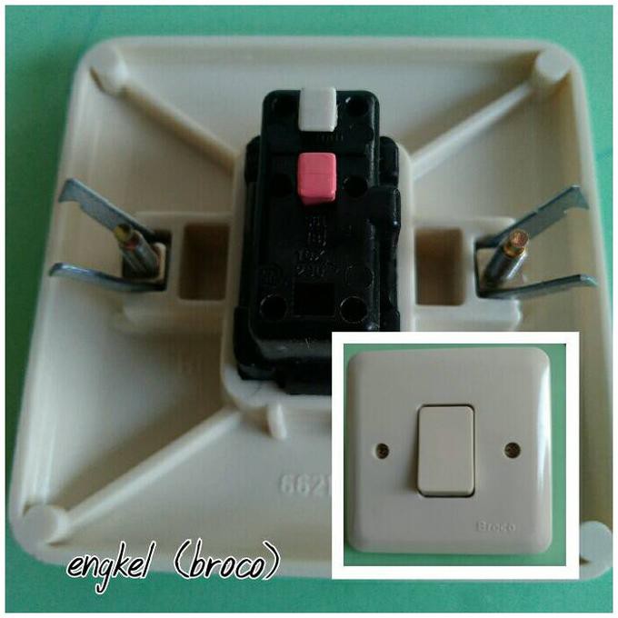 Jual saklar engkel broco / saklar engkel tanam / saklar IB broco In ...
