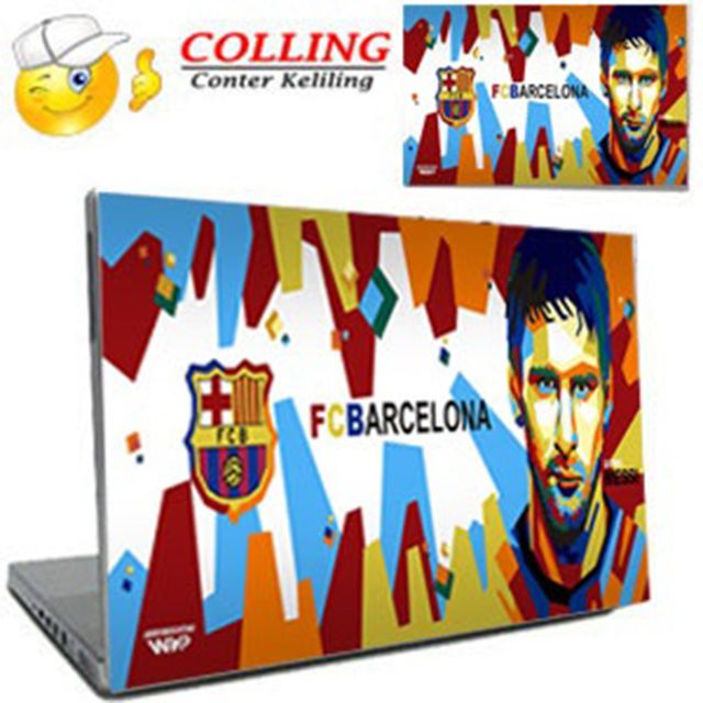 Jual Stiker Laptop 14 inch / Garskin Laptop / Sticker Laptop Messi ...
