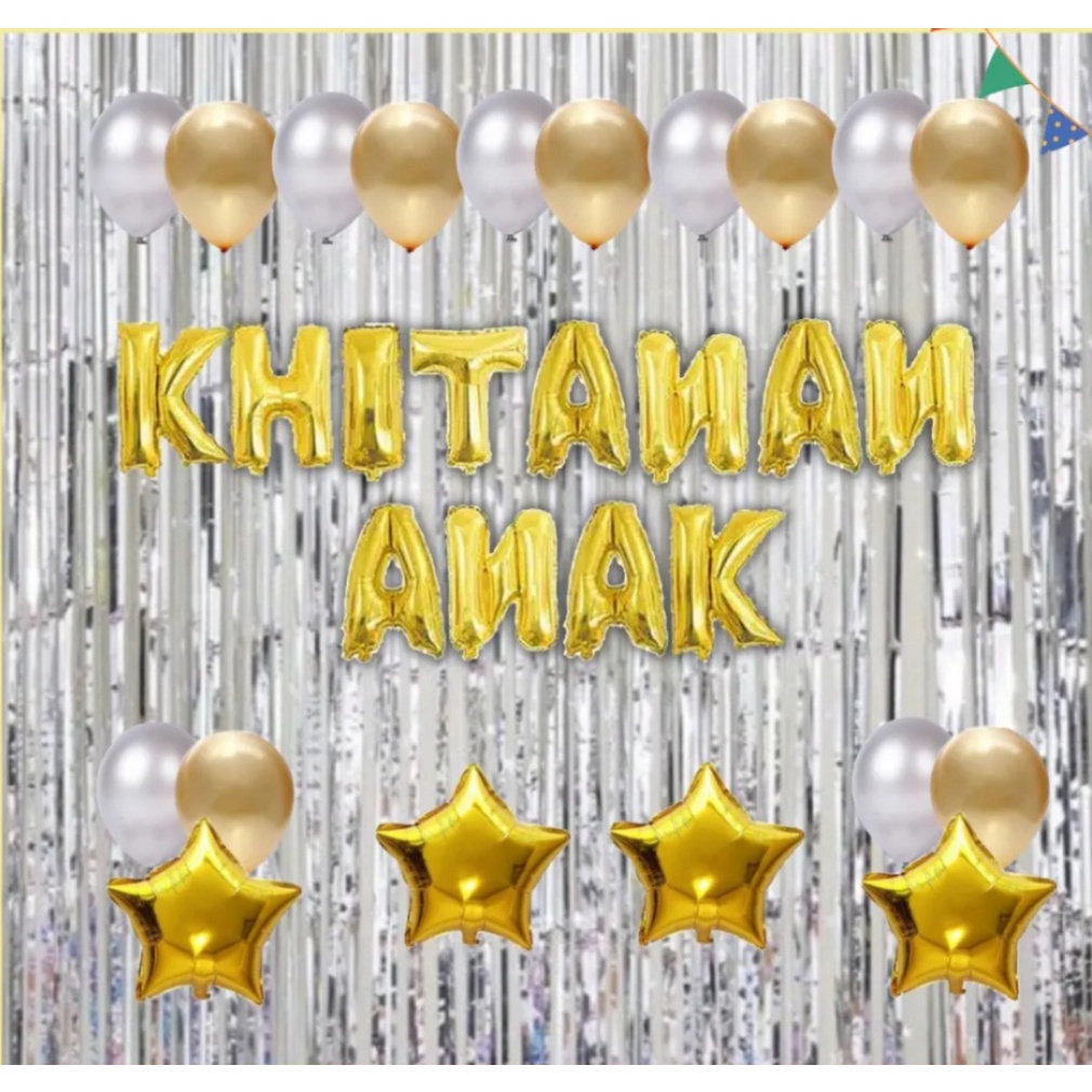 Jual Paket Dekorasi Khitanan Paket Dekor Tasyakur Khitan Shopee Indonesia